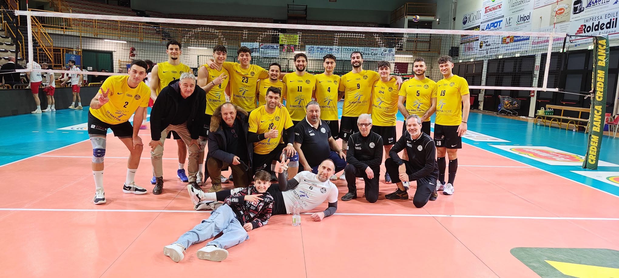 La squadra di Serie B maschile Montorio Volley