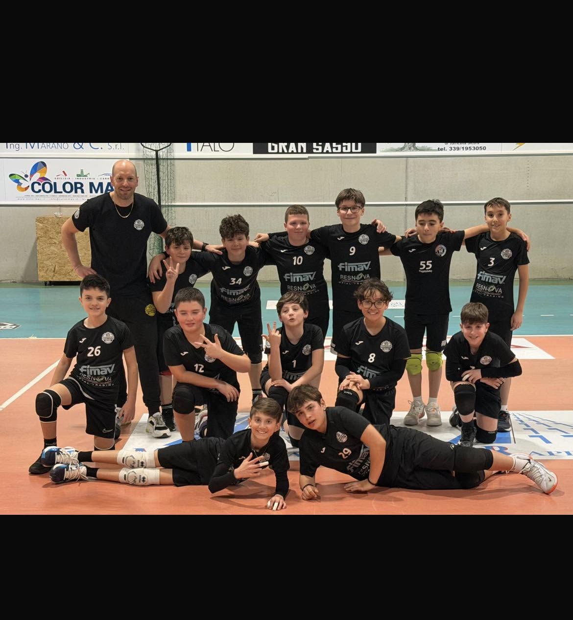 Giovanissimi atleti Montorio Volley