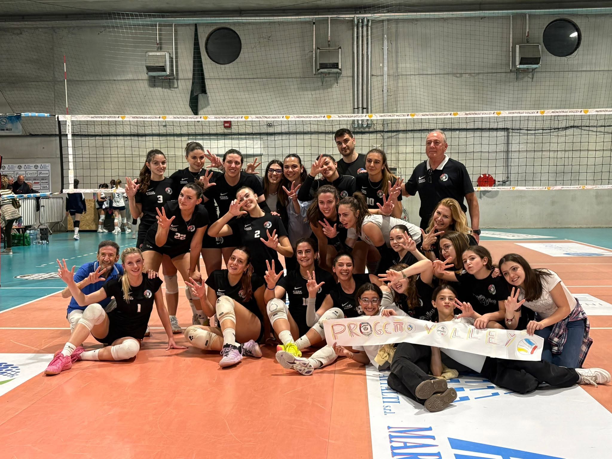 Squadra femminile del Progetto Volley
